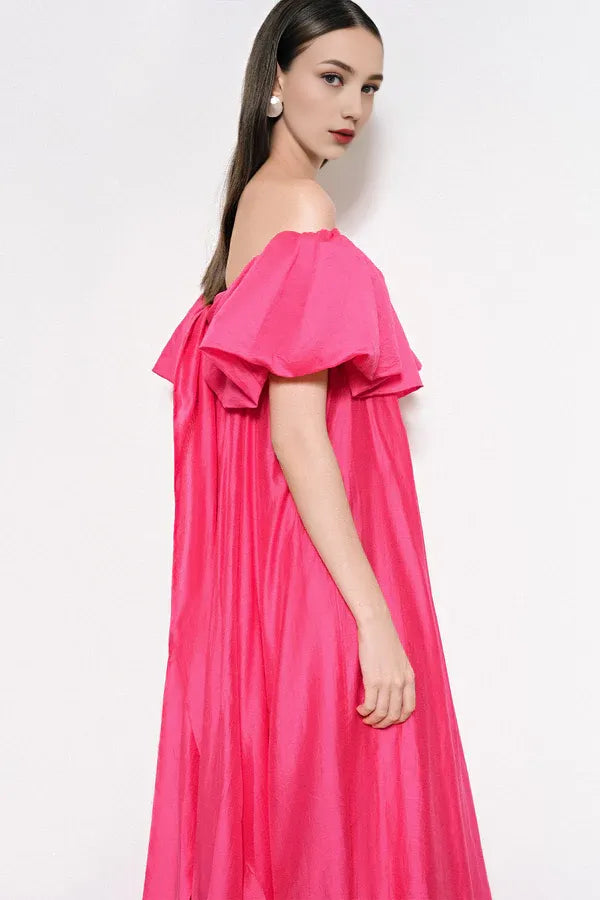 Robe Weitese à épaules dénudées, plissée, longueur au sol, longue, sans manches, élégante, ligne A, dos nu, robe de bal